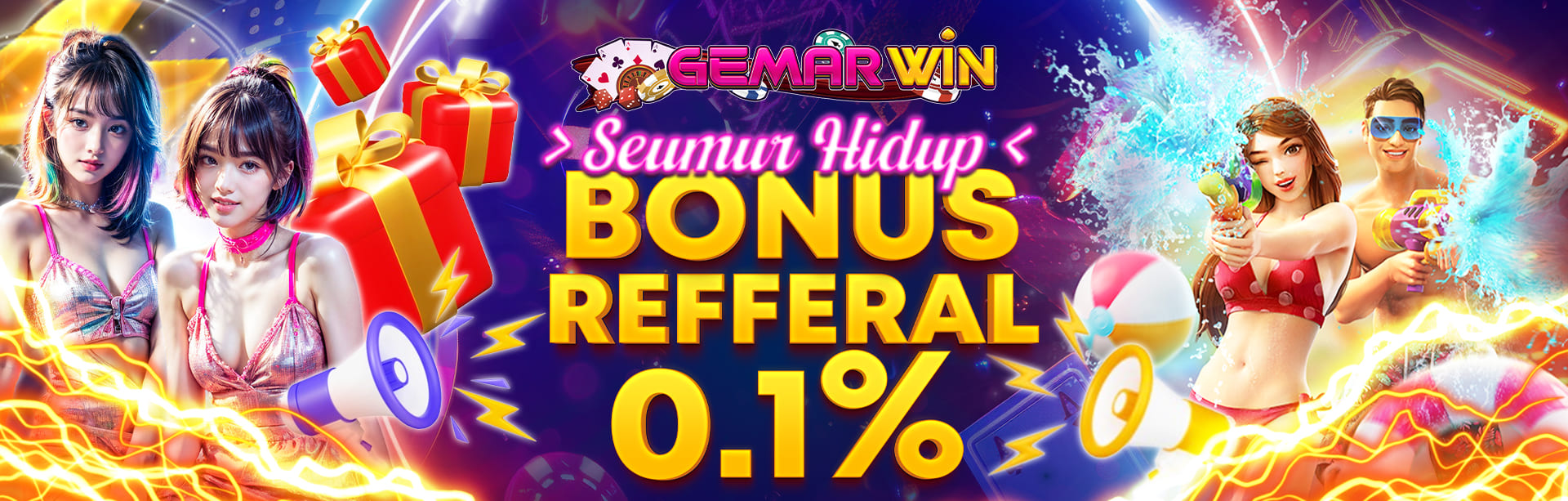 BONUS REFFERAL SEUMUR HIDUP