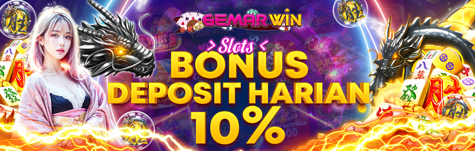 BONUS DEPOSIT HARIAN SLOTS 10%