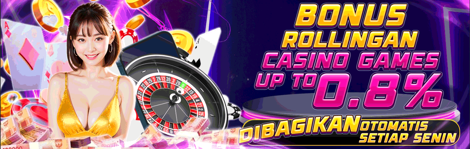 BONUS ROLLINGAN CASINO UP TO 0.8%