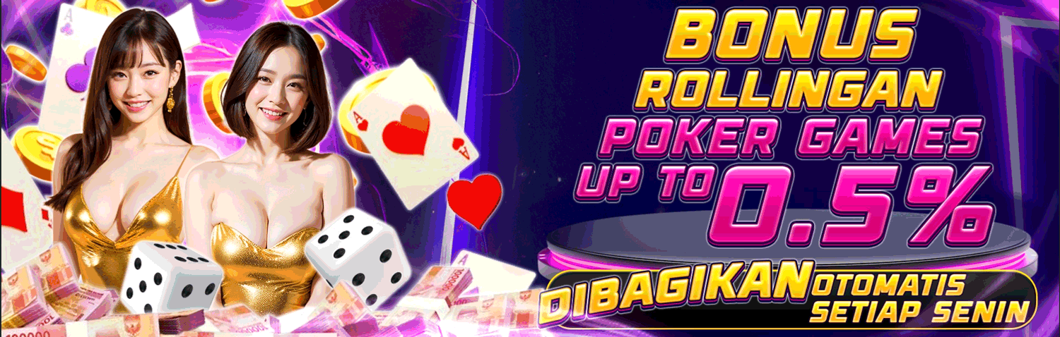 BONUS ROLLINGAN POKER UP TO 0.5%