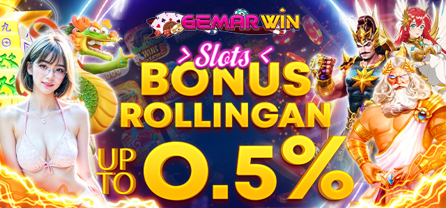 BONUS ROLLINGAN SLOTS UP TO 0.5%