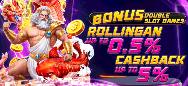 BONUS ROLLINGAN SLOTS & CASHBACK SLOTS UP TO 0.5% & 5%