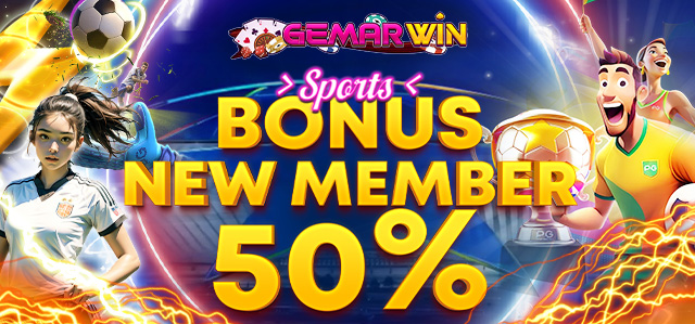 BONUS NEW MEMBER SPORTS 50%