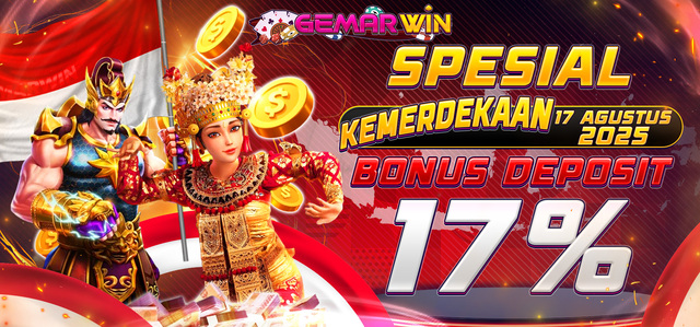 SPESIAL HUT RI KE-80 KEMERDEKAAN BONUS DEPOSIT 17%