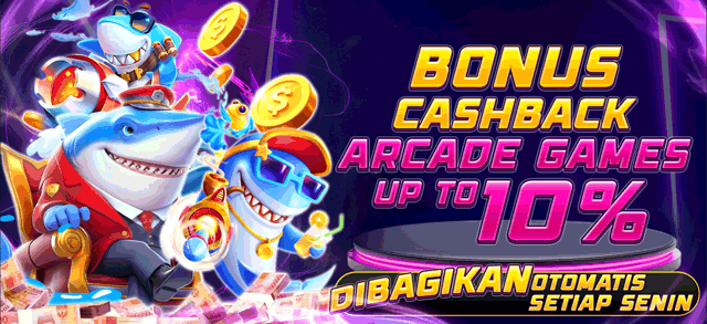 BONUS CASHBACK ARCADE UP TO 10%