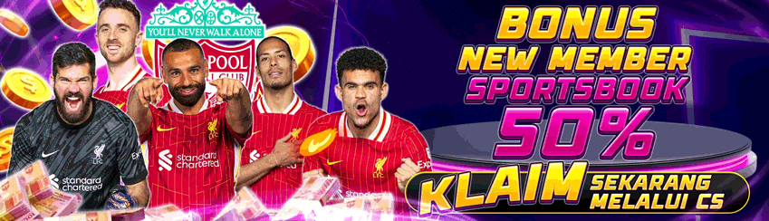 BONUS NEW MEMBER SPORTS 50%