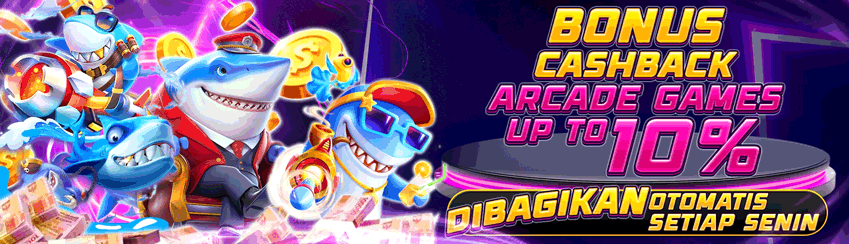 BONUS CASHBACK ARCADE UP TO 10%